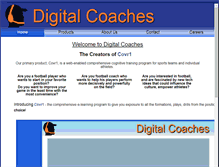 Tablet Screenshot of digital-coaches.com